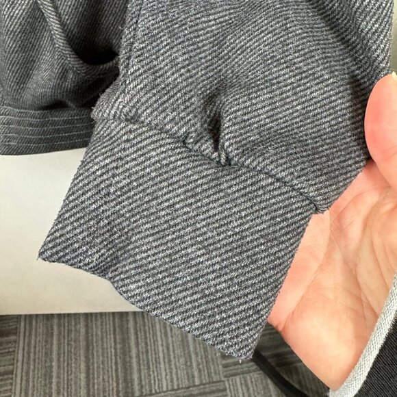 Guess Funnel Cowl Neck Shawl Collar Zip Up Sweatshirt Sweater Jacket - Picture 5 of 8